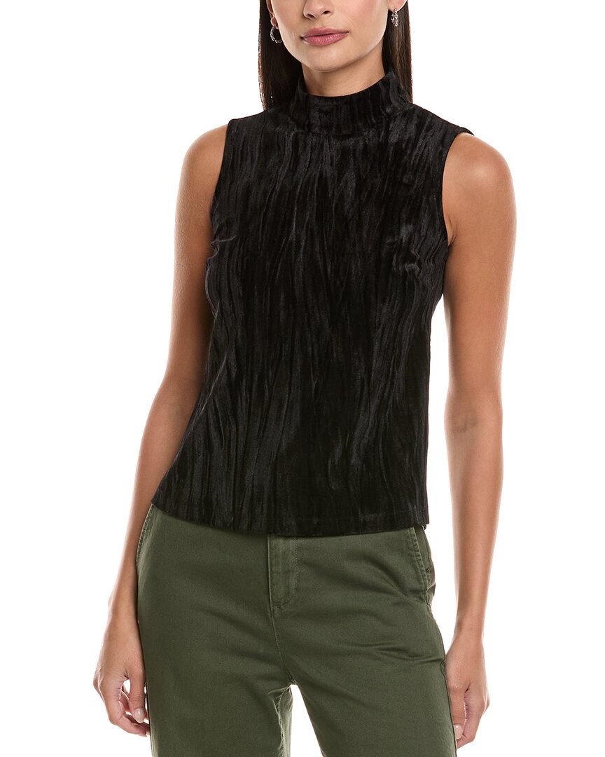Tyler Boe Tyler Böe Sid Crushed Velvet Top In Black