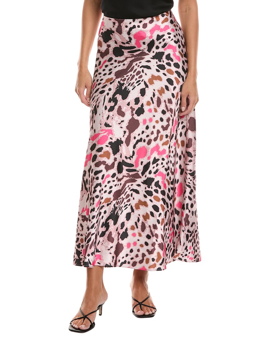 Tyler Boe Tyler Böe Edie Charmeuse Maxi Skirt In Multi
