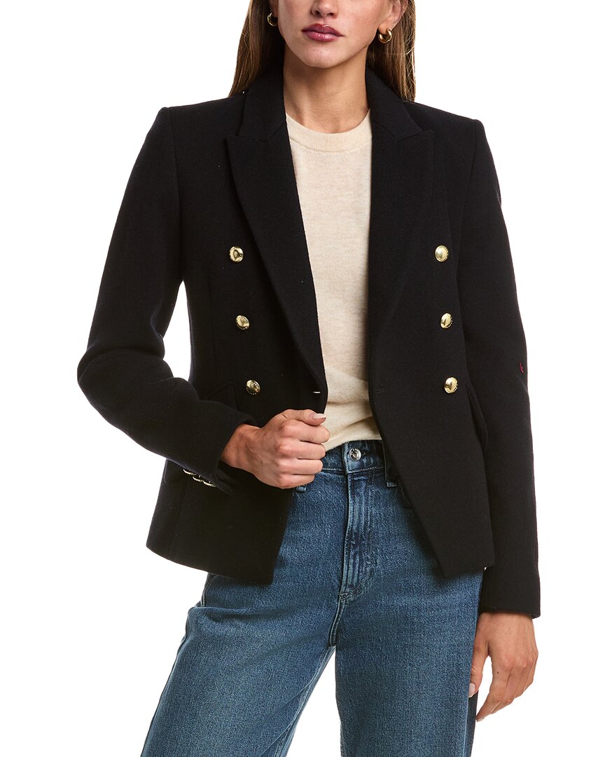 Barbour Darly Wool-blend Blazer In Multi
