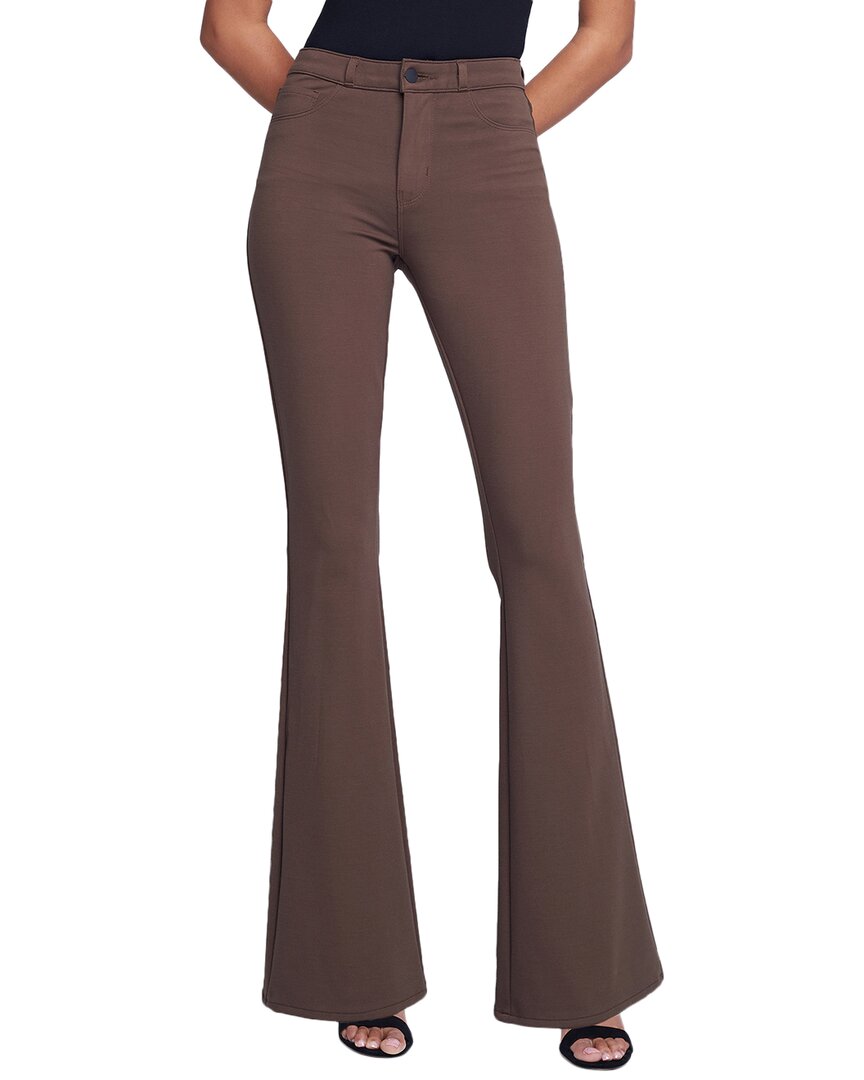 L'agence Marty High Rise Flare Jean In Brown