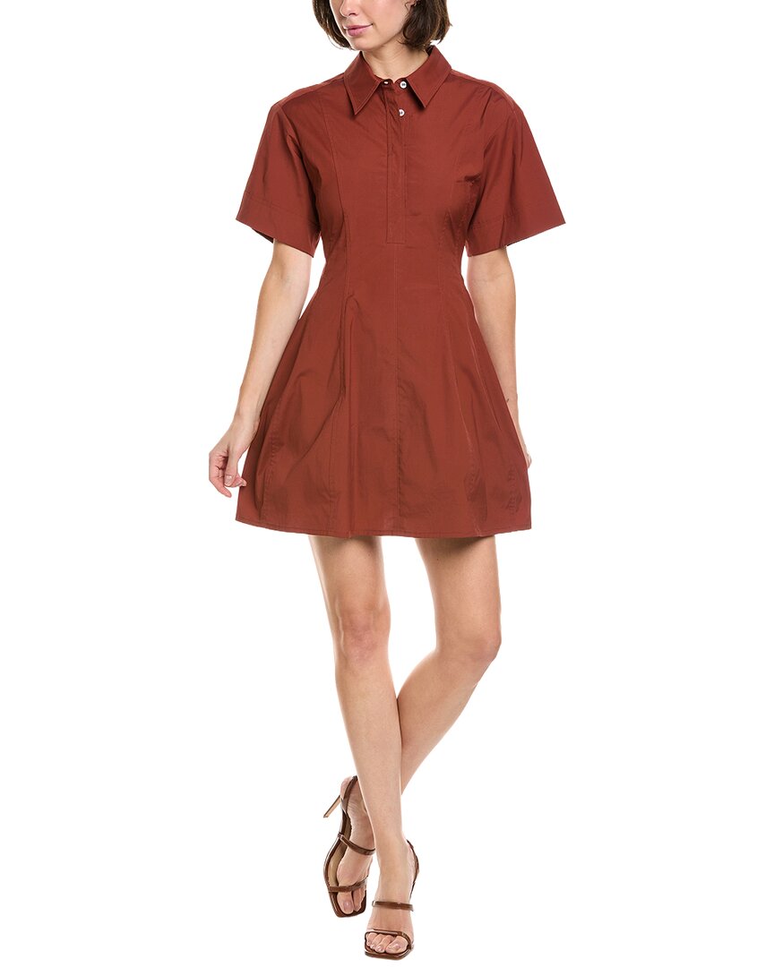 A.l.c . Dell Mini Dress In Red
