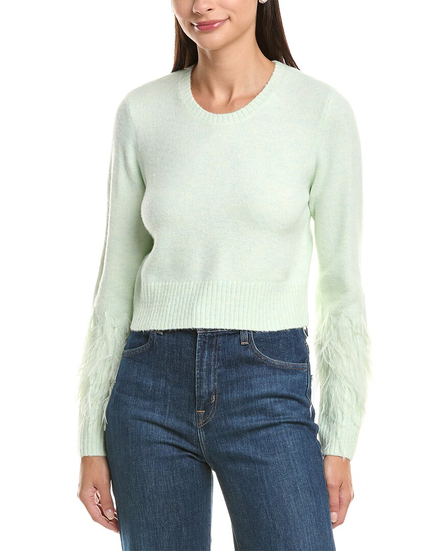 Cinq À Sept Briana Sweater In Green