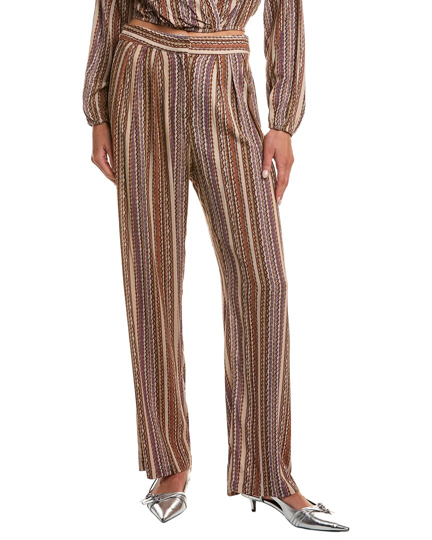 Sadie & Sage Bohemia Pant In Brown