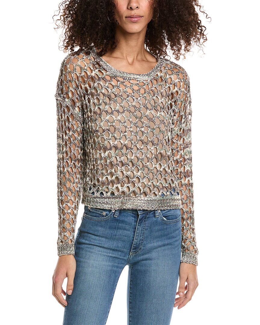 Sadie & Sage Oversized Pullover In Gray
