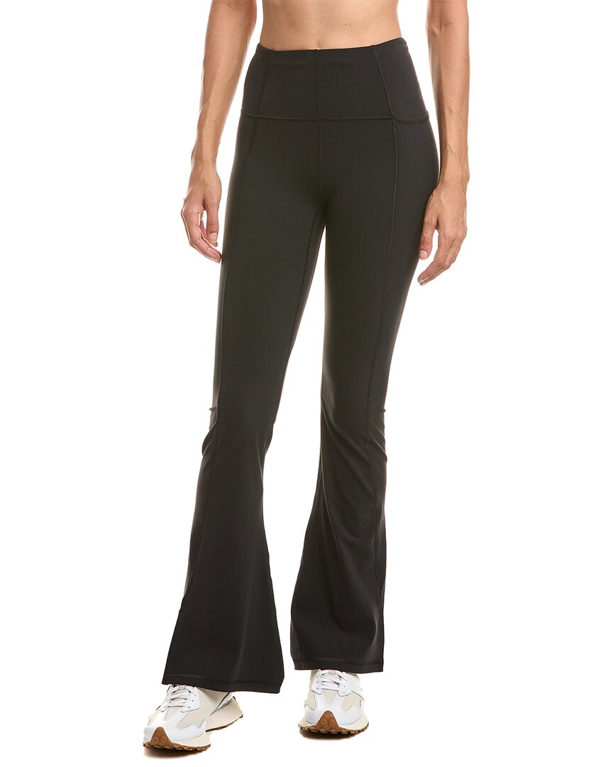 Sweaty Betty Super Soft 32 Flare Yoga Trouser In Black