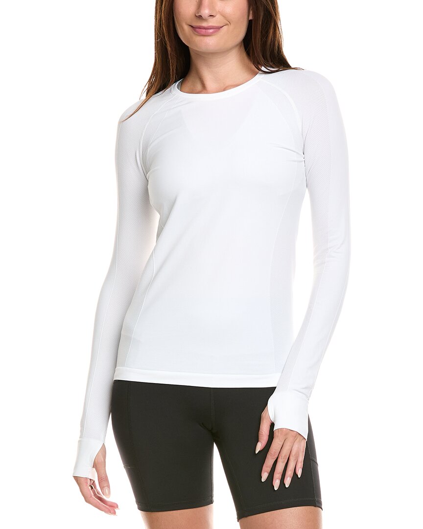 Sweaty Betty Athlete Seamless Workout T-shirt In White