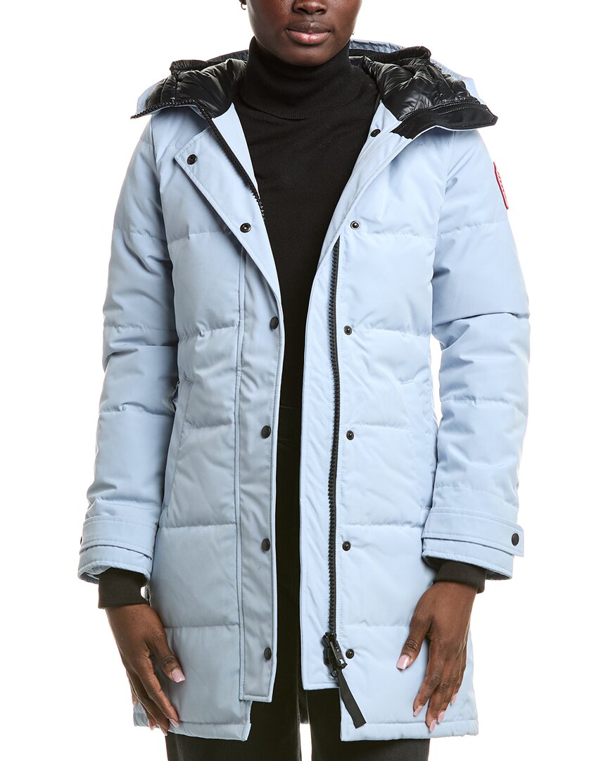 Canada Goose Shelburne Down Parka In Blue