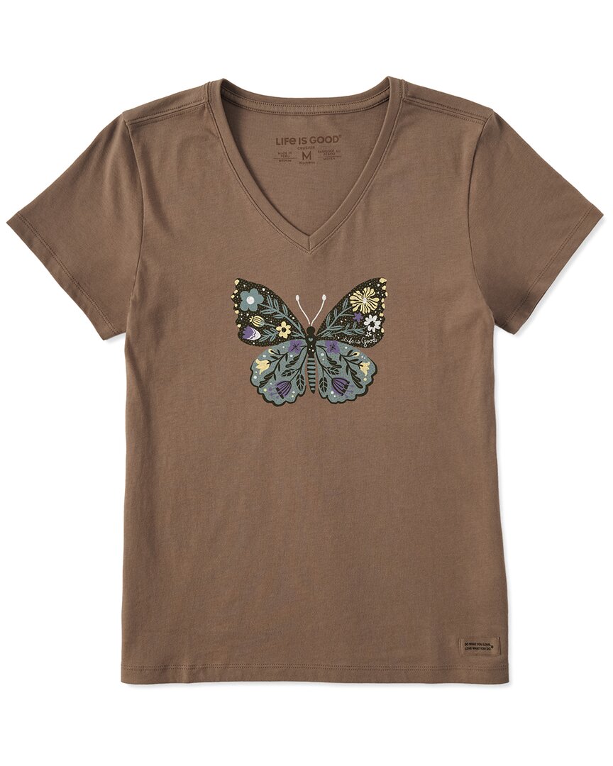 Life Is Good ® Crusher T-shirt In Brown