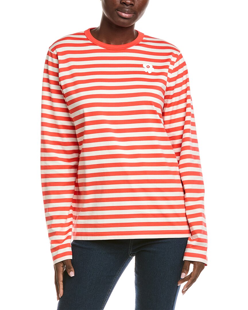 Marimekko Tasaraita Unikko Kioski Jersey Shirt In Multi