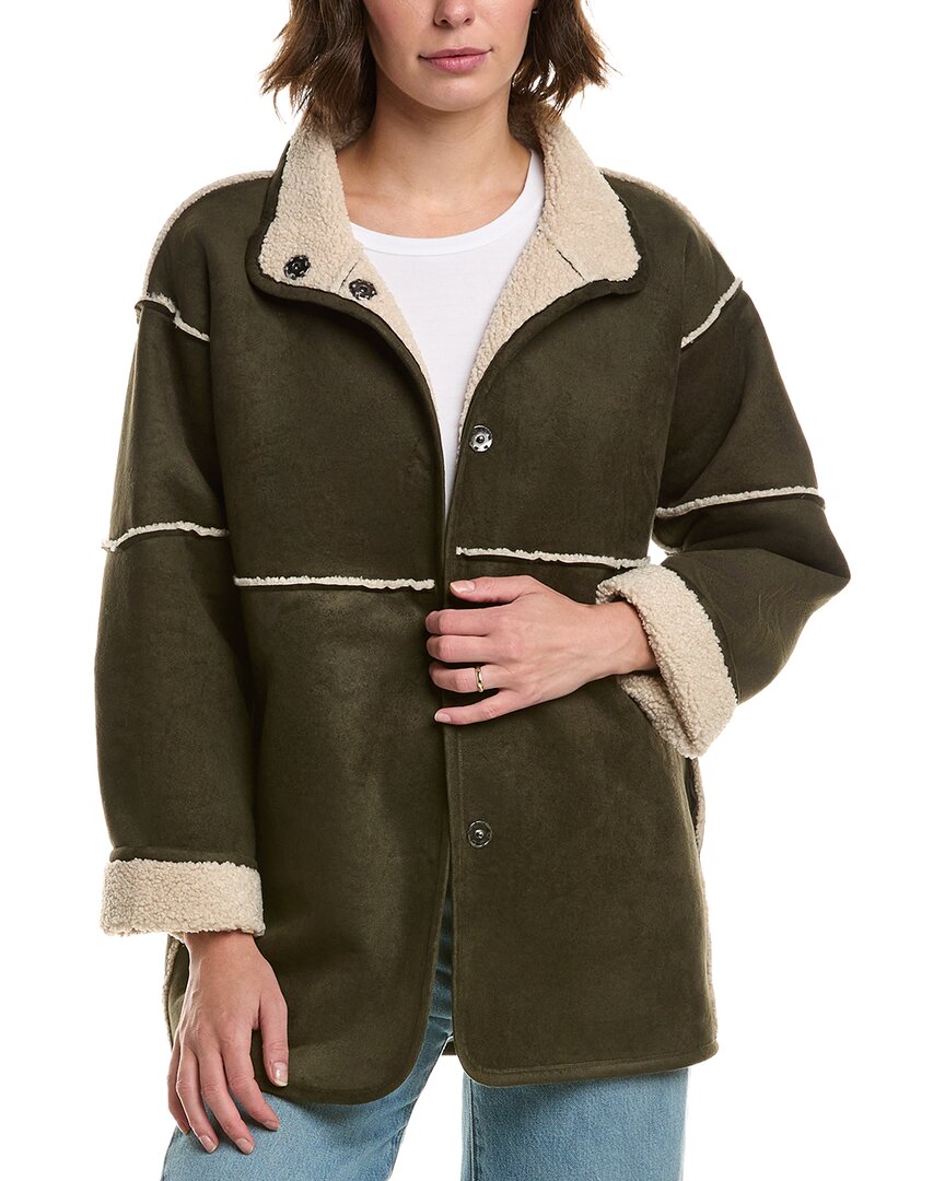 Velvet By Graham & Spencer Albany Jacket In Green