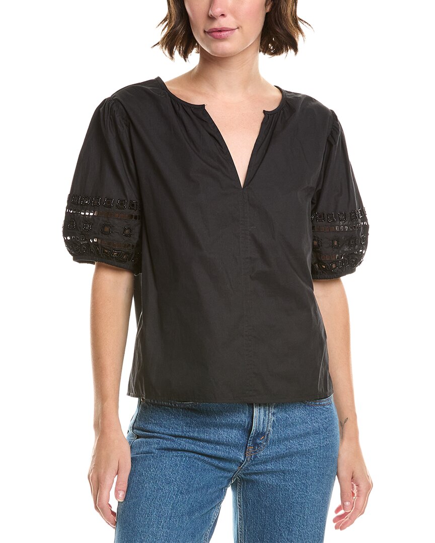 Velvet By Graham & Spencer Marta Top In Black