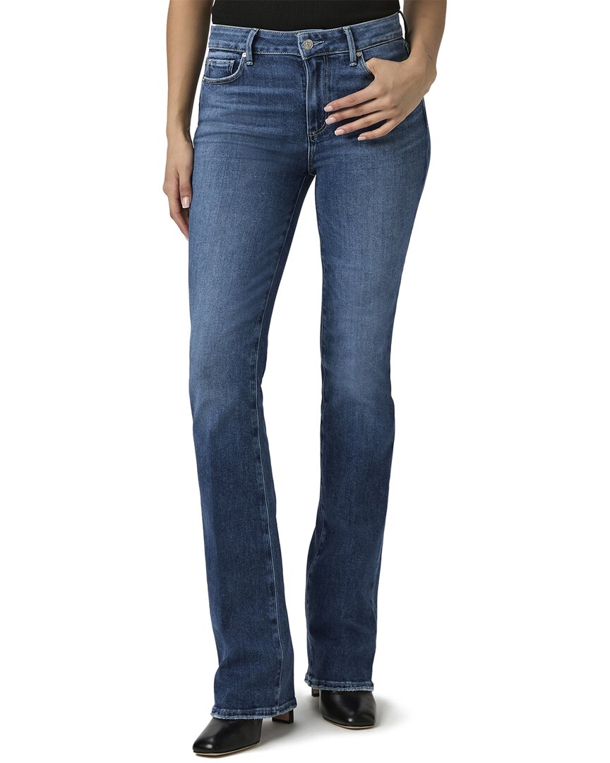 Paige Manhattan High Rise Bootcut Novelist Jean In Blue