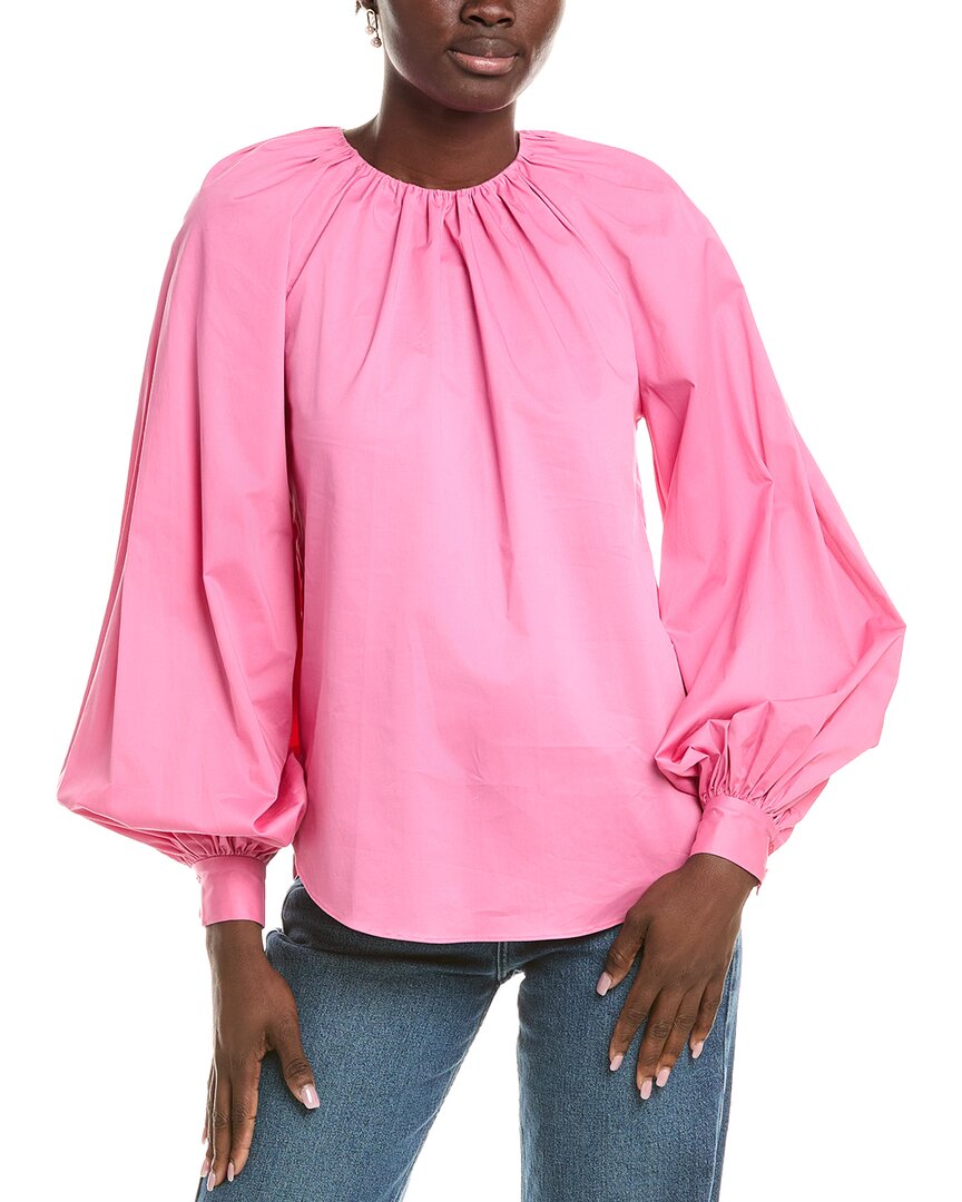 Oscar De La Renta Blouse In Pink