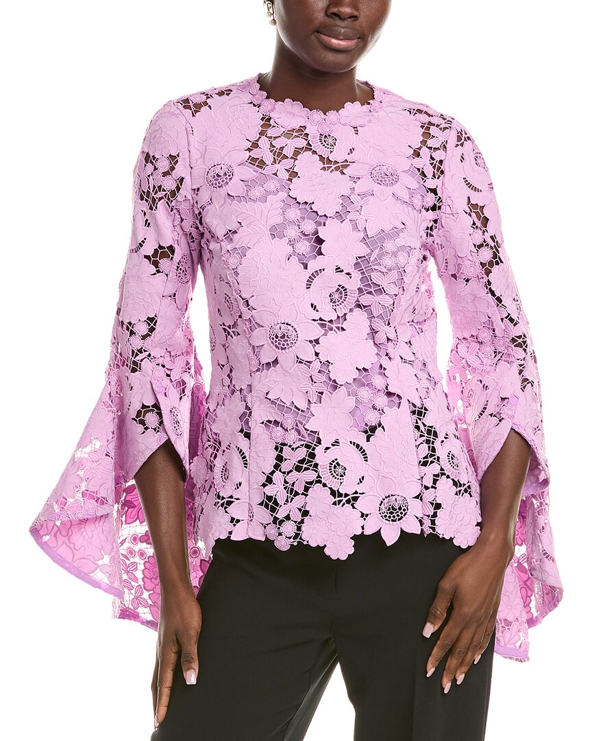 Oscar De La Renta Blouse In Purple
