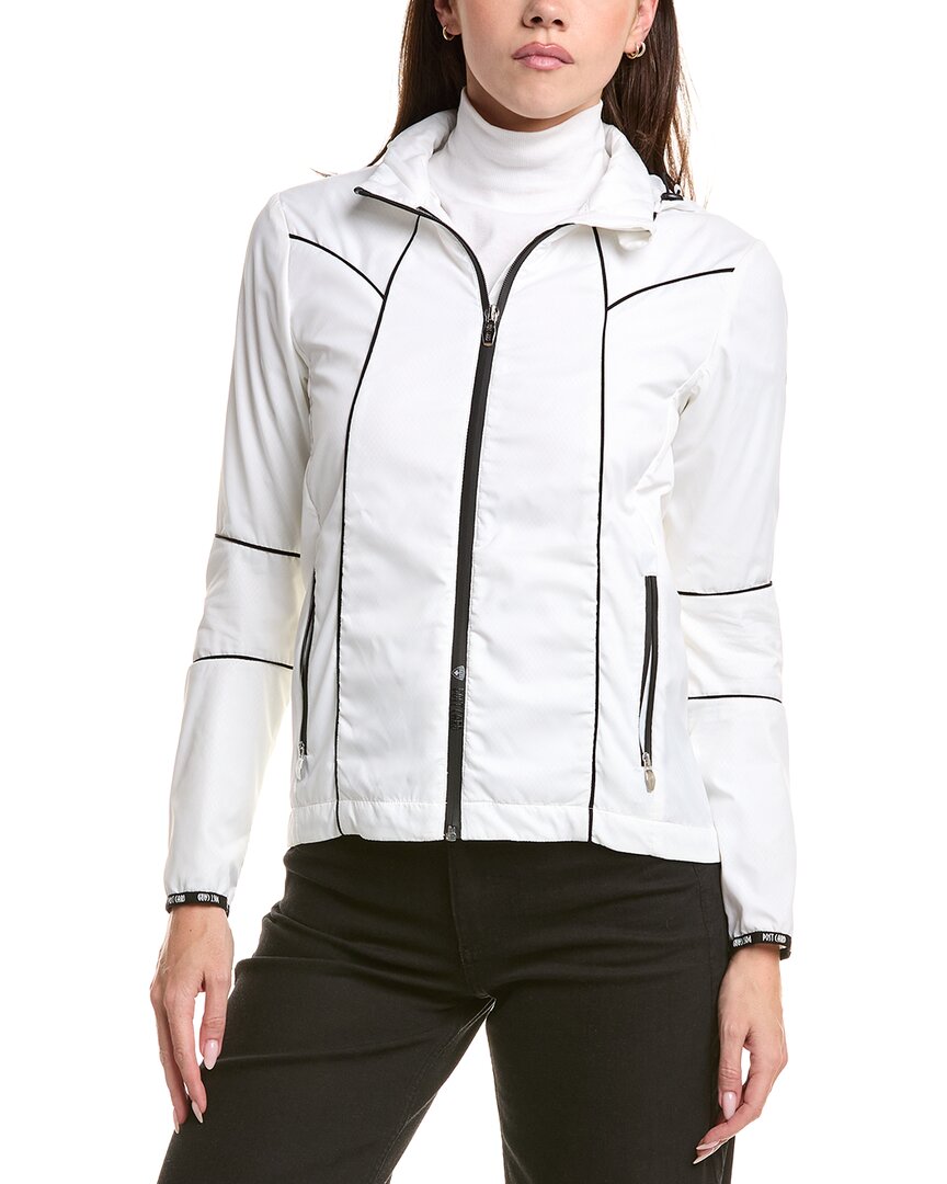Post Card Light Rain Jacket In White