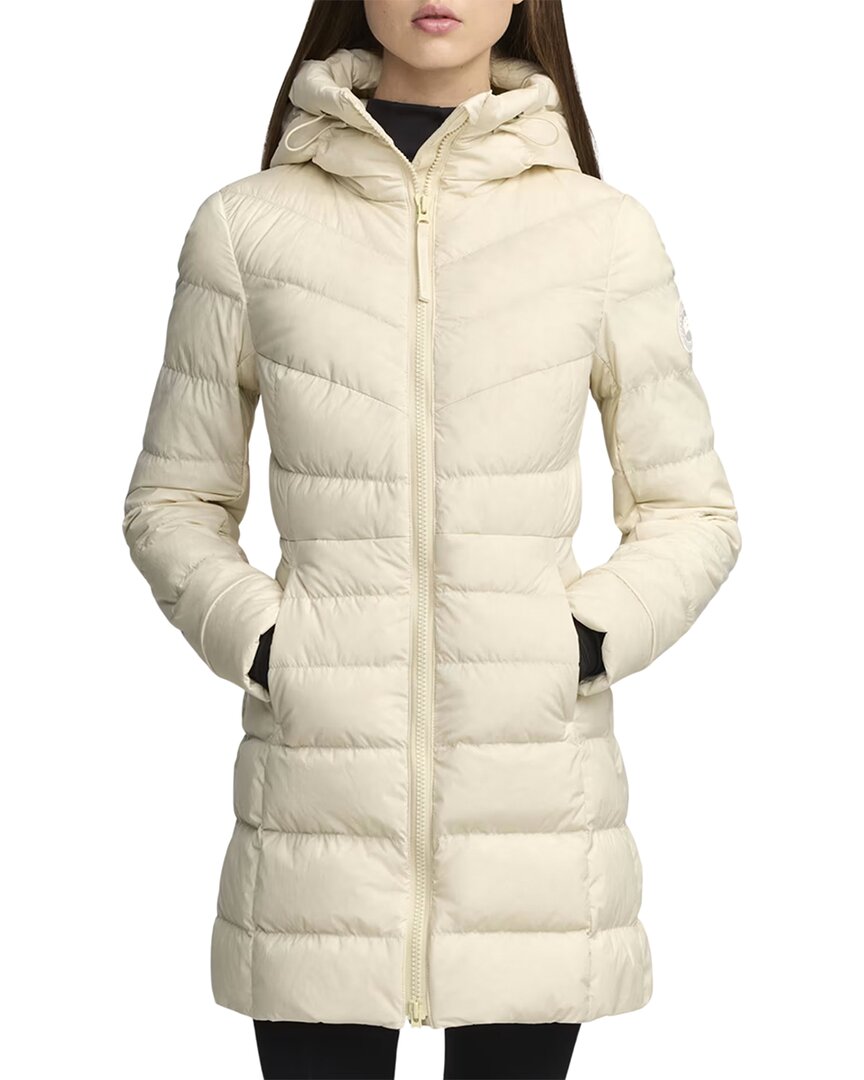 Canada Goose Clair Down Coat In White