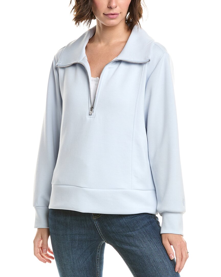 Tommy Bahama Palm Voyage 1/2-zip Sweatshirt In Blue