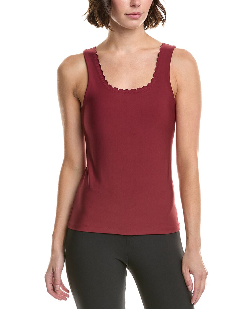 925 Fit Brave Wave Top In Red