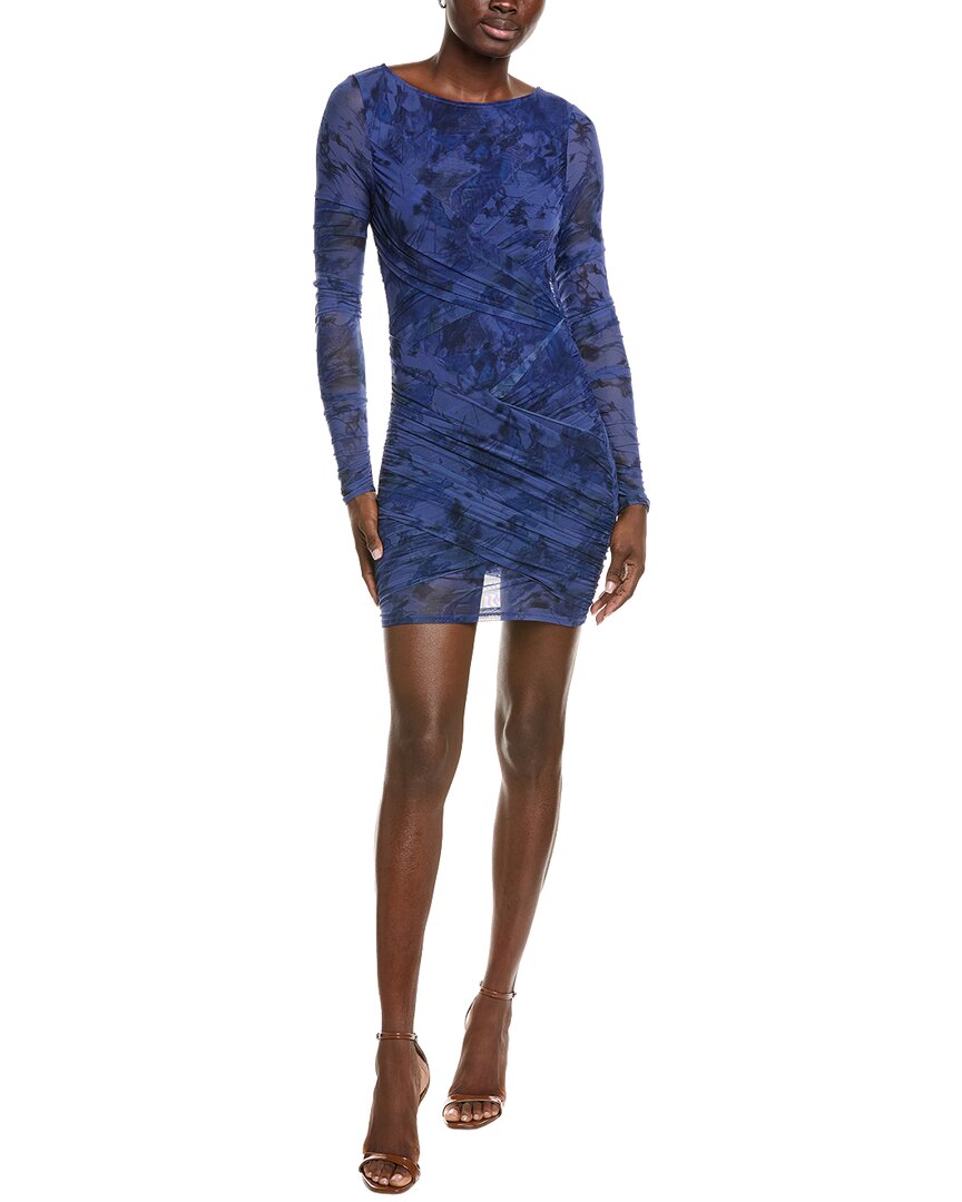 Free People Katana Mini Dress In Blue