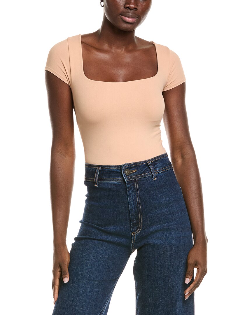 Free People Clean Lines Baby T-shirt In Pink