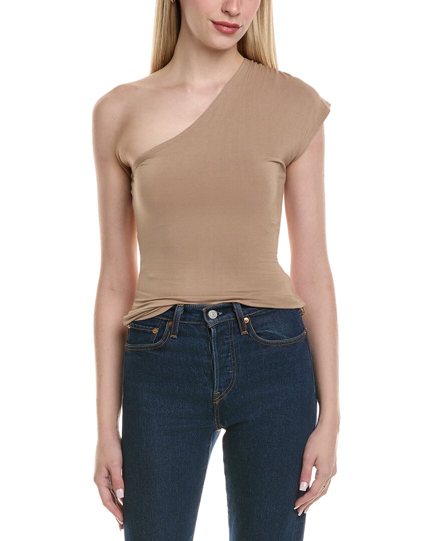 Chaser Ultra Soft Jersey Nice Tank In Brown