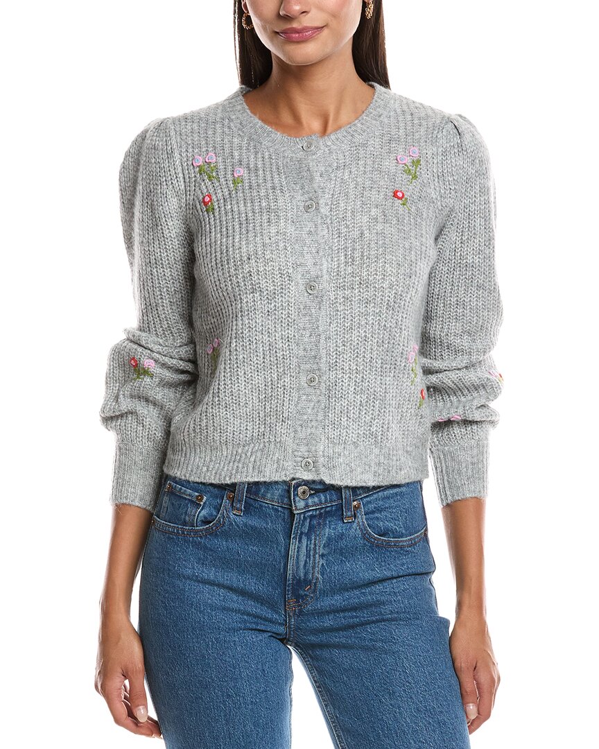 Saltwater Luxe Cardigan In Gray