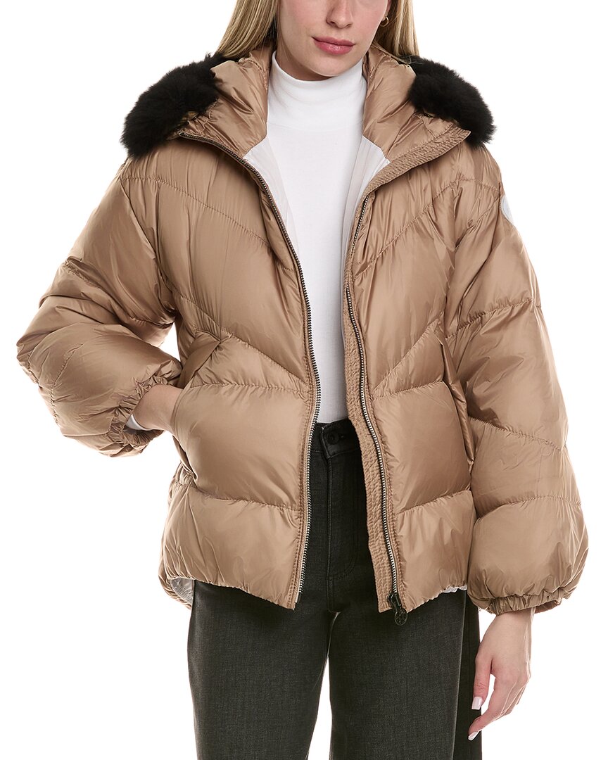 Gorski Après Down Ski Jacket In Brown