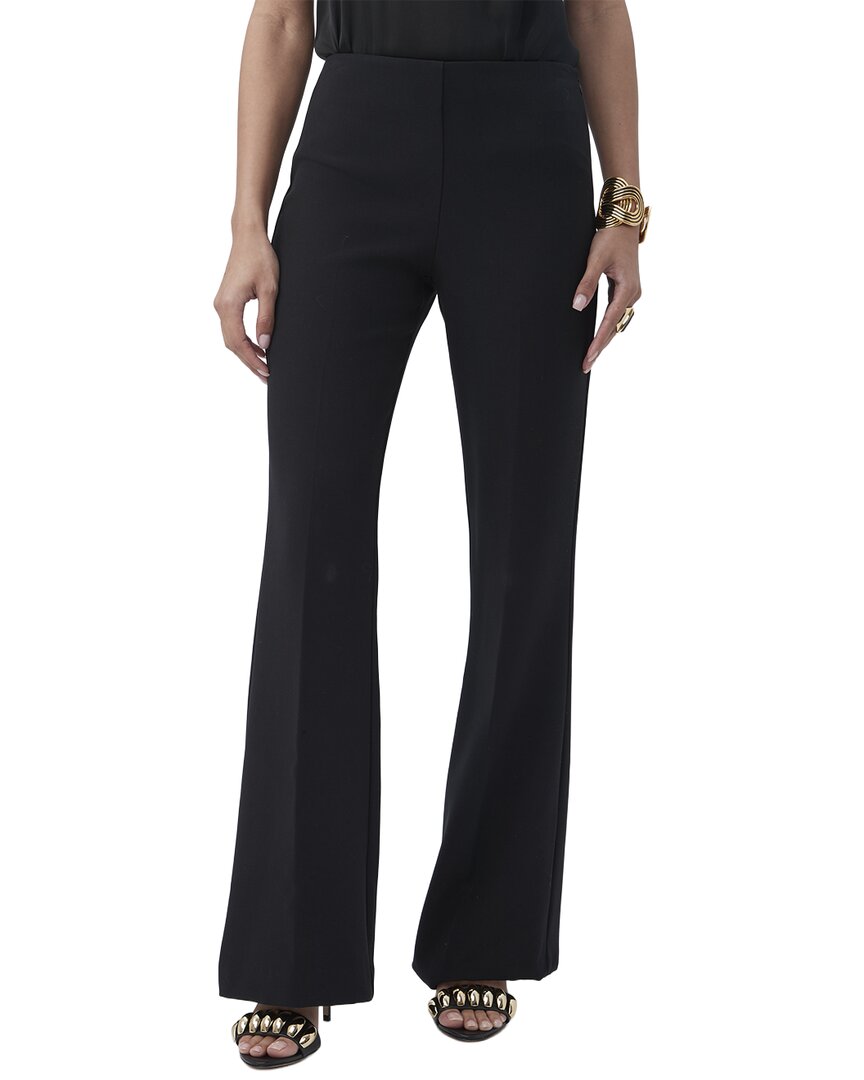 Trina Turk Lancelot High-rise Flare Pants In Black