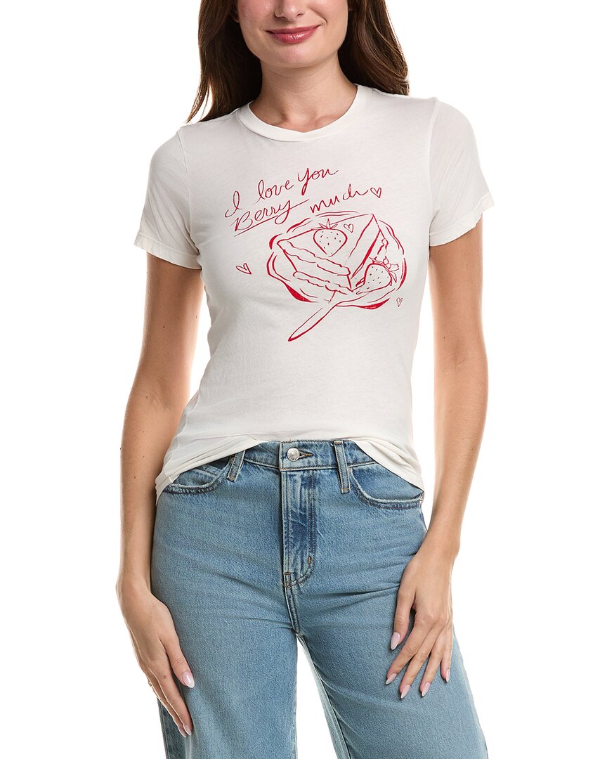 Project Social T Love You Berry Much T-shirt In White