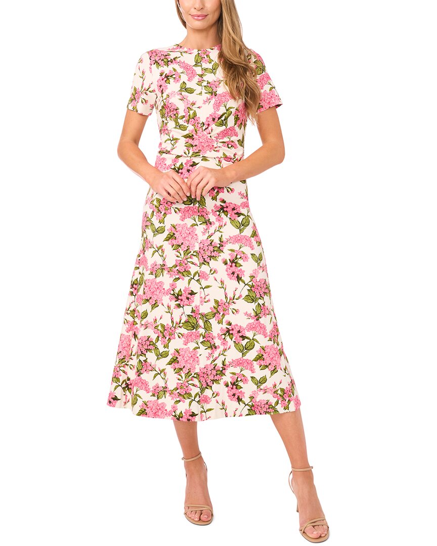 Ted Baker Chelsea Twist Knit Midi Dress In 666-pink Drink