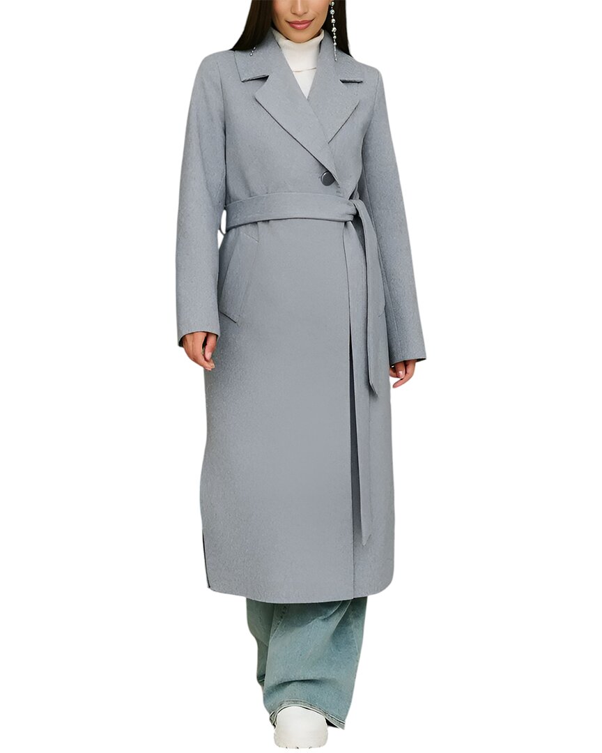 Oloey Coat In Gray