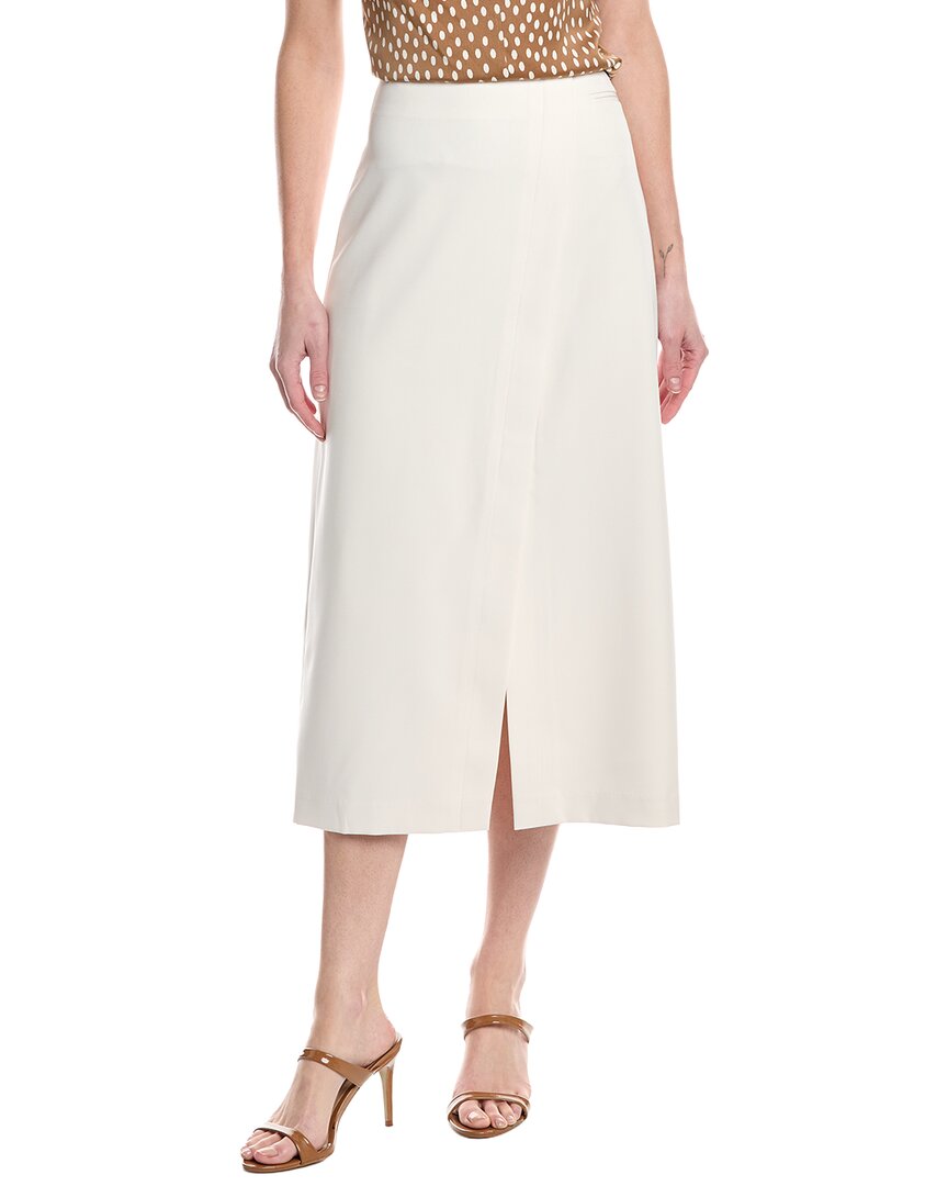 Kenneth Cole Midi Skirt In White