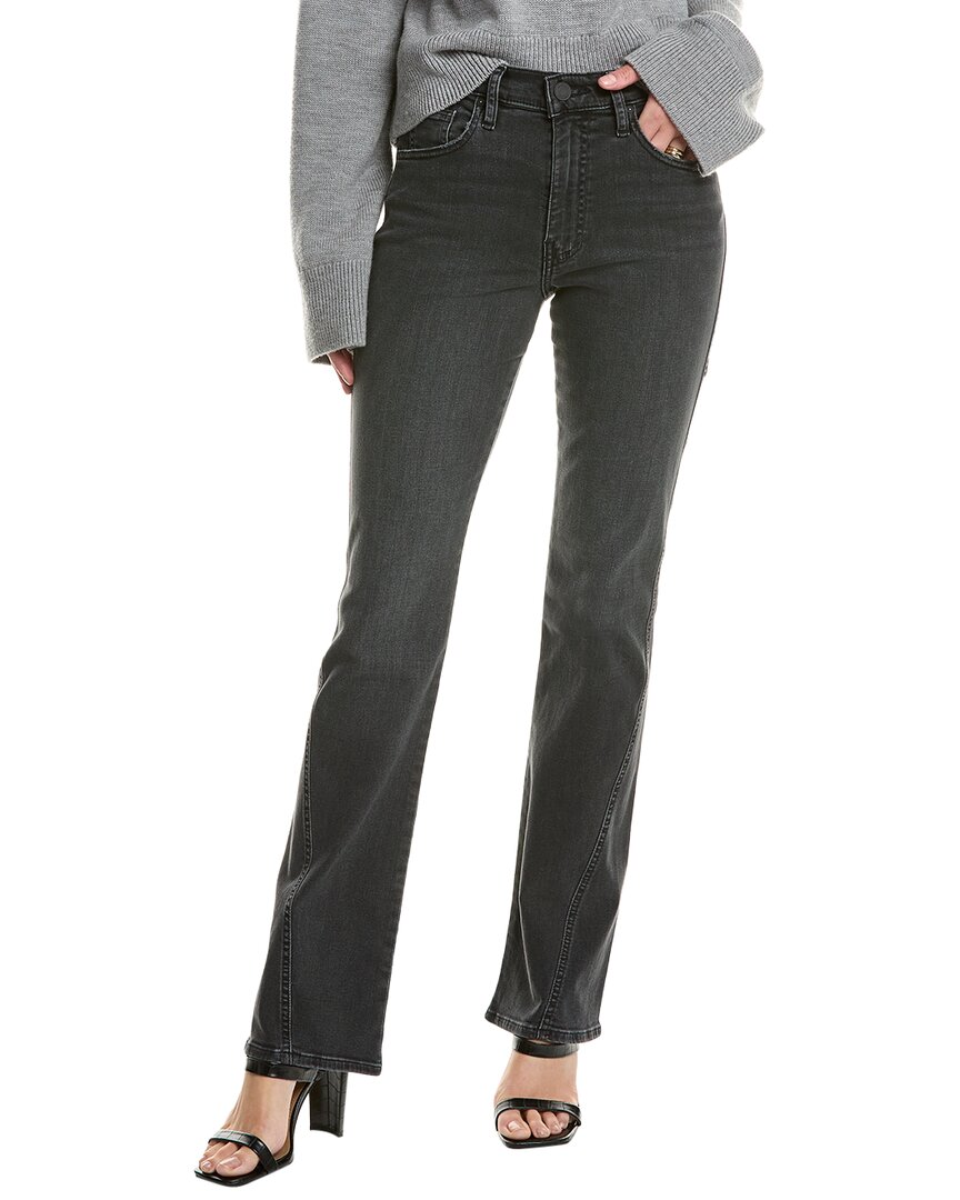 Hudson Jeans Blair High-rise Black Rinse Bootcut Jean In Black