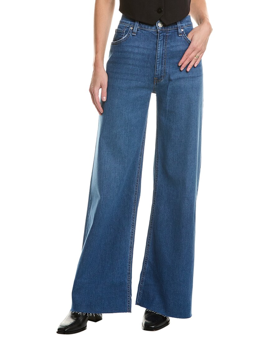 Hudson Jeans Jodie Loose Fit Canyon Spring Wide Leg Jean In Blue