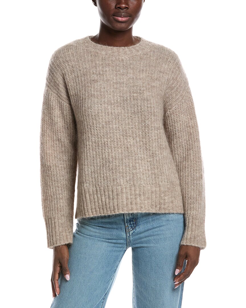 Electric & Rose Esme Mohair & Wool-blend Sweater In Neutral