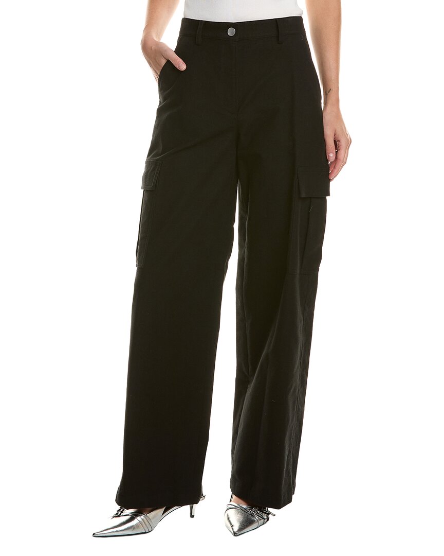 Theory Relax Cargo Pant In Black