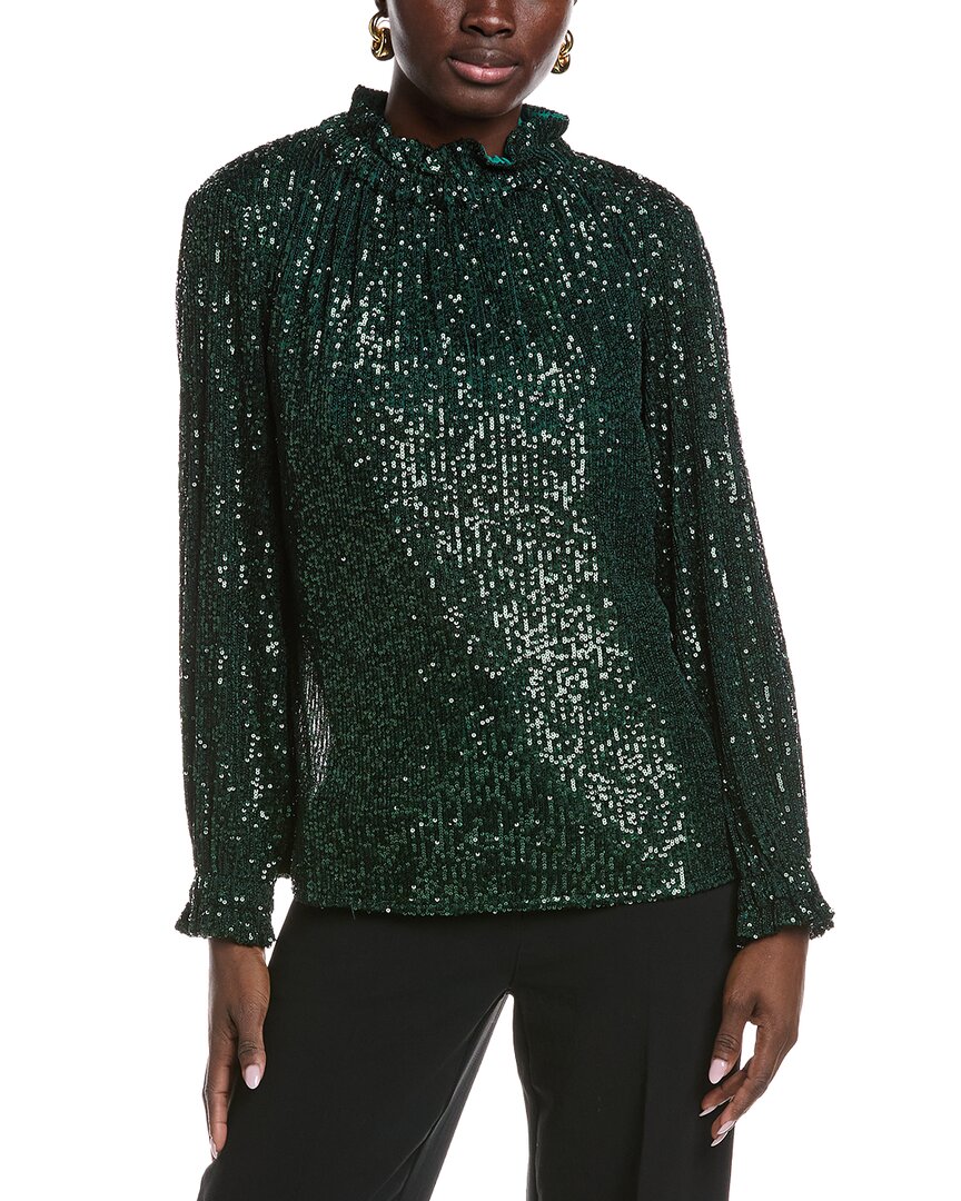 Sail To Sable Sequin Top In Multi