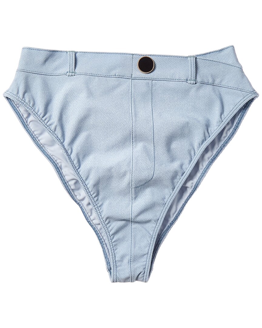 Montce Shortie Bikini Bottom In Blue