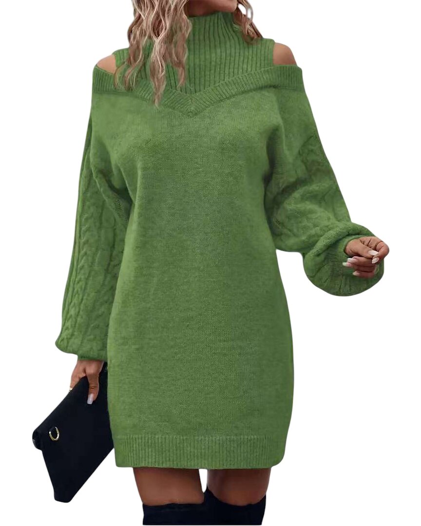 Kayla Paris Mini Dress In Green