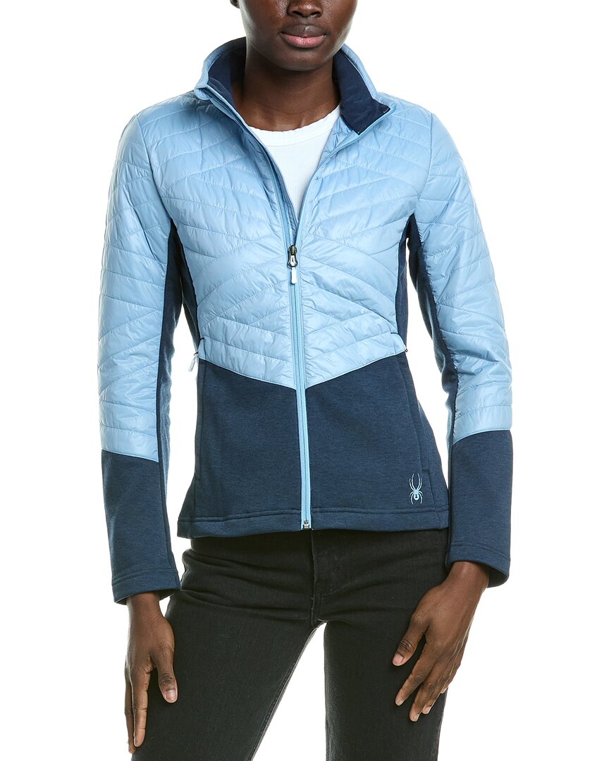 Spyder Glissade Jacket In Blue
