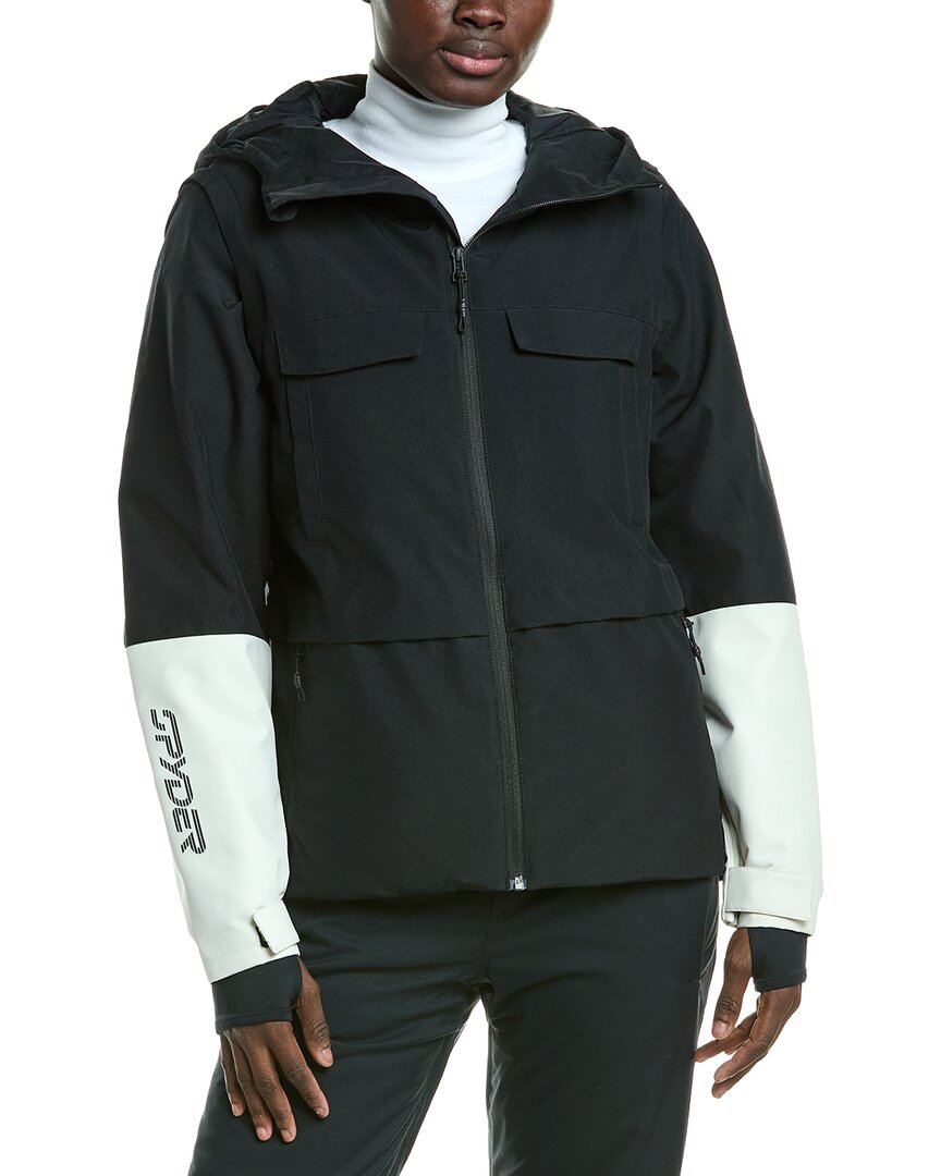 Spyder Field Jacket In Black