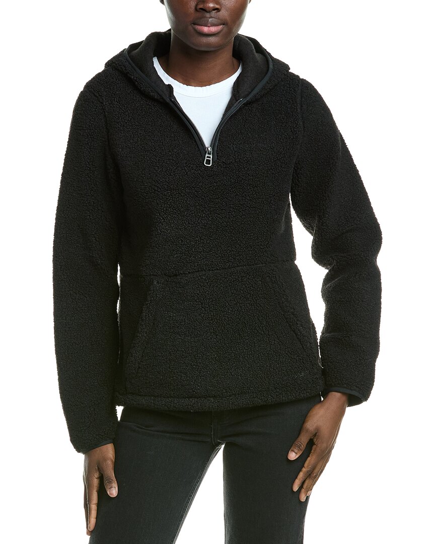 Spyder Cloud Fleece Hoodie In Black