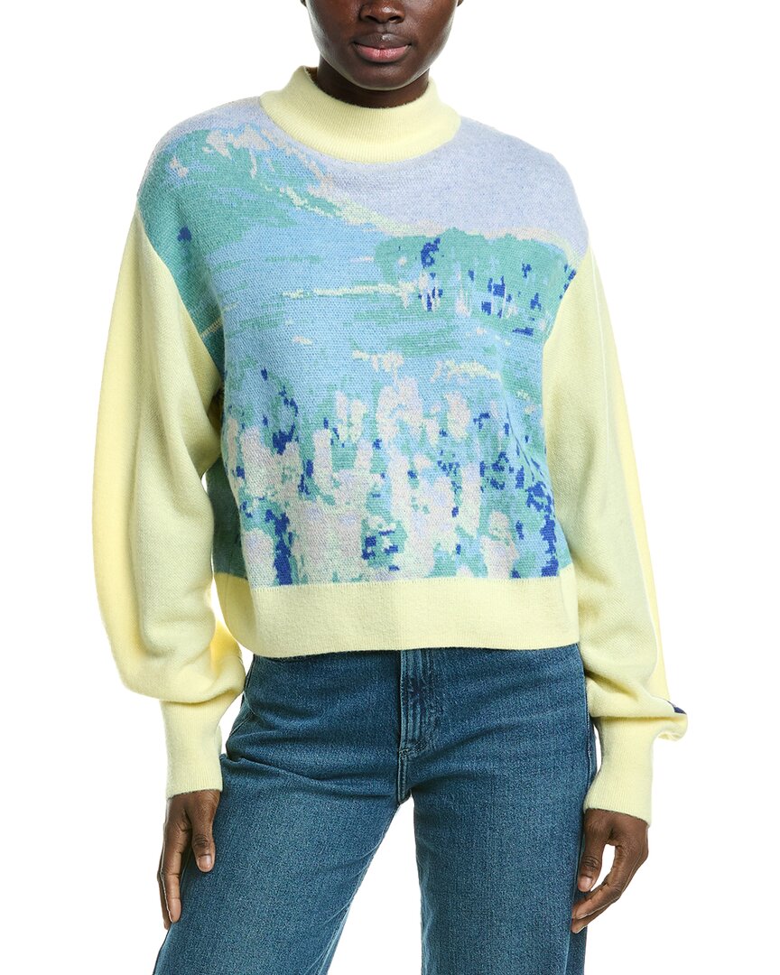 Spyder Society Buttercup Wool & Alpaca-blend Sweater In Multi