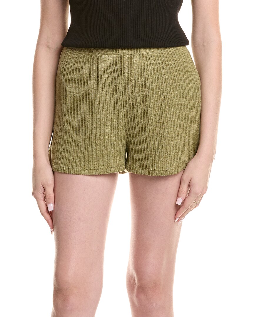 Z Supply Horizon Rib Short In Green