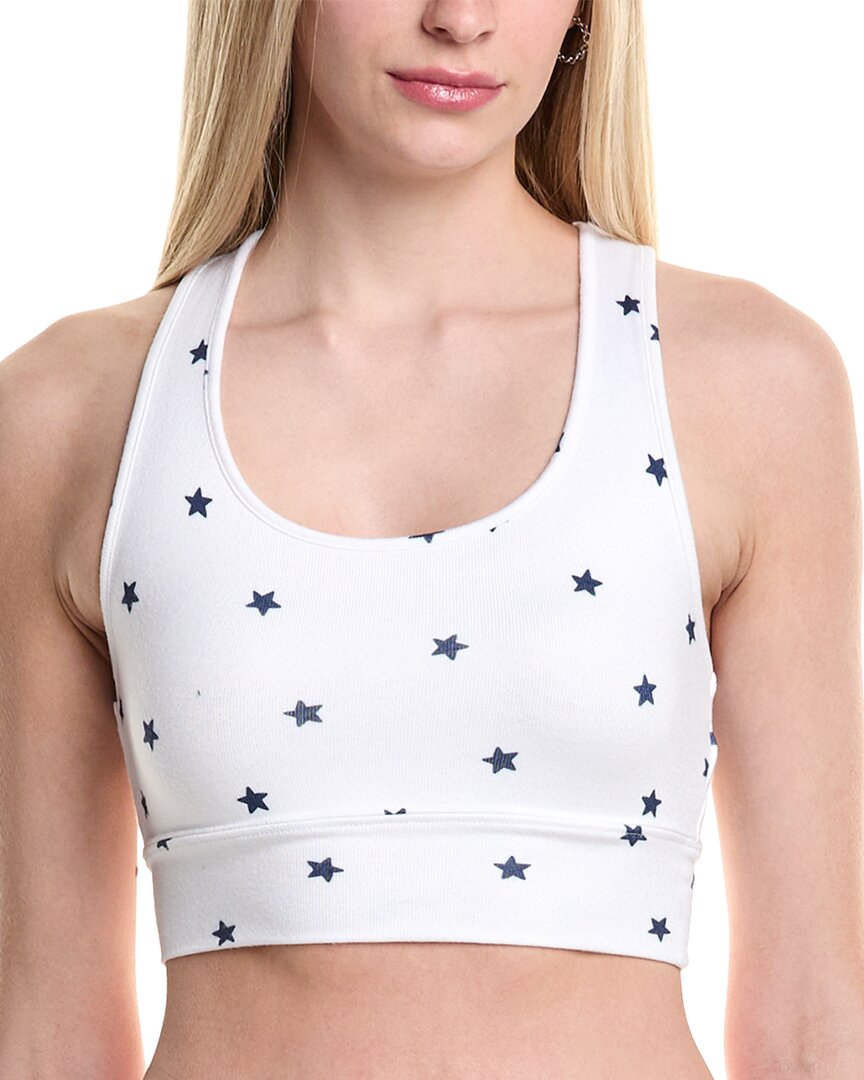 Z Supply Sia Mini Stars Tank Bra In White