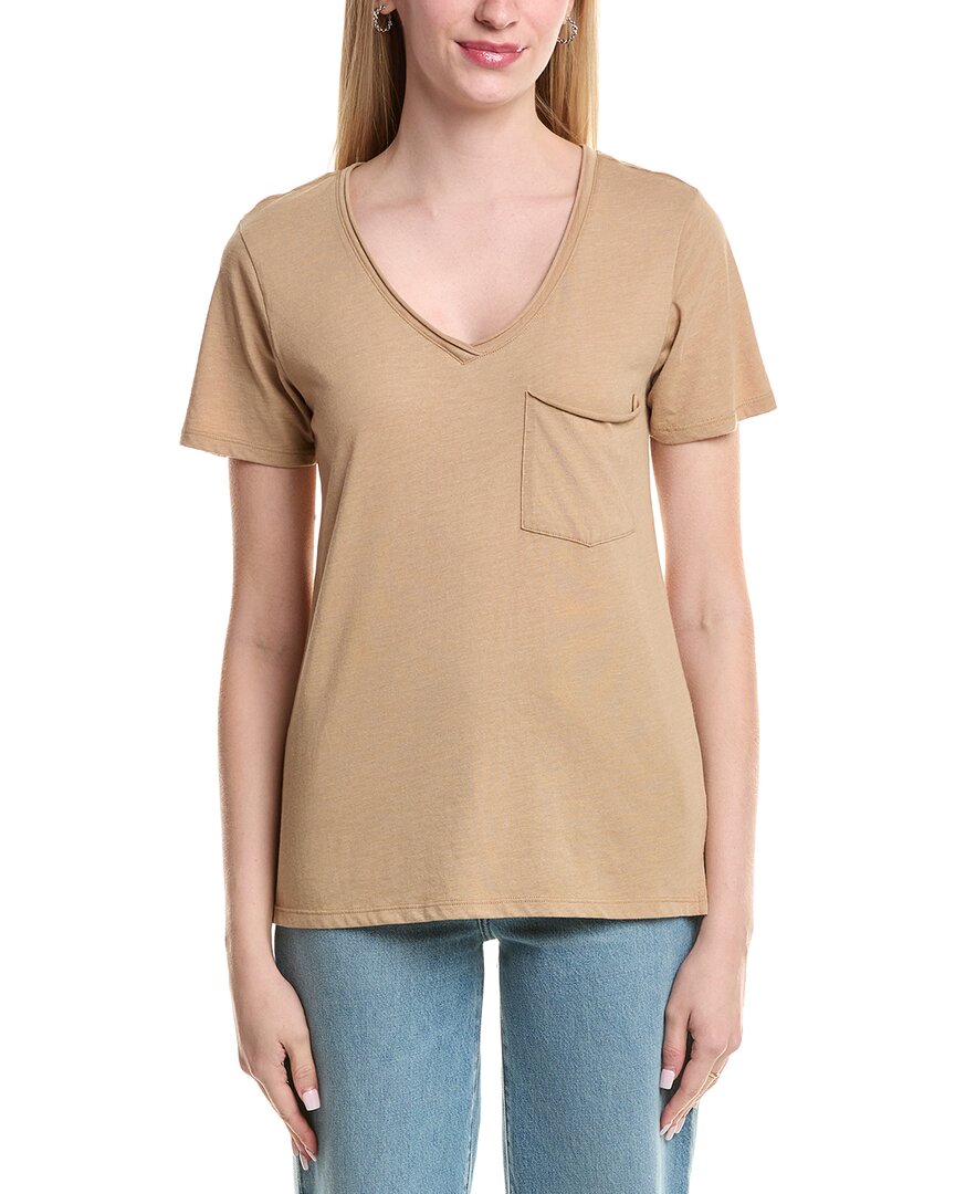 Z Supply The Modern Pocket T-shirt In Brown