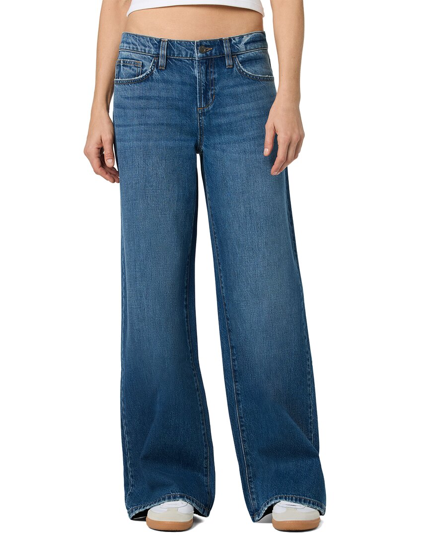 Joe's Jeans Low Rise Wide Leg Tokyo Jean In Blue