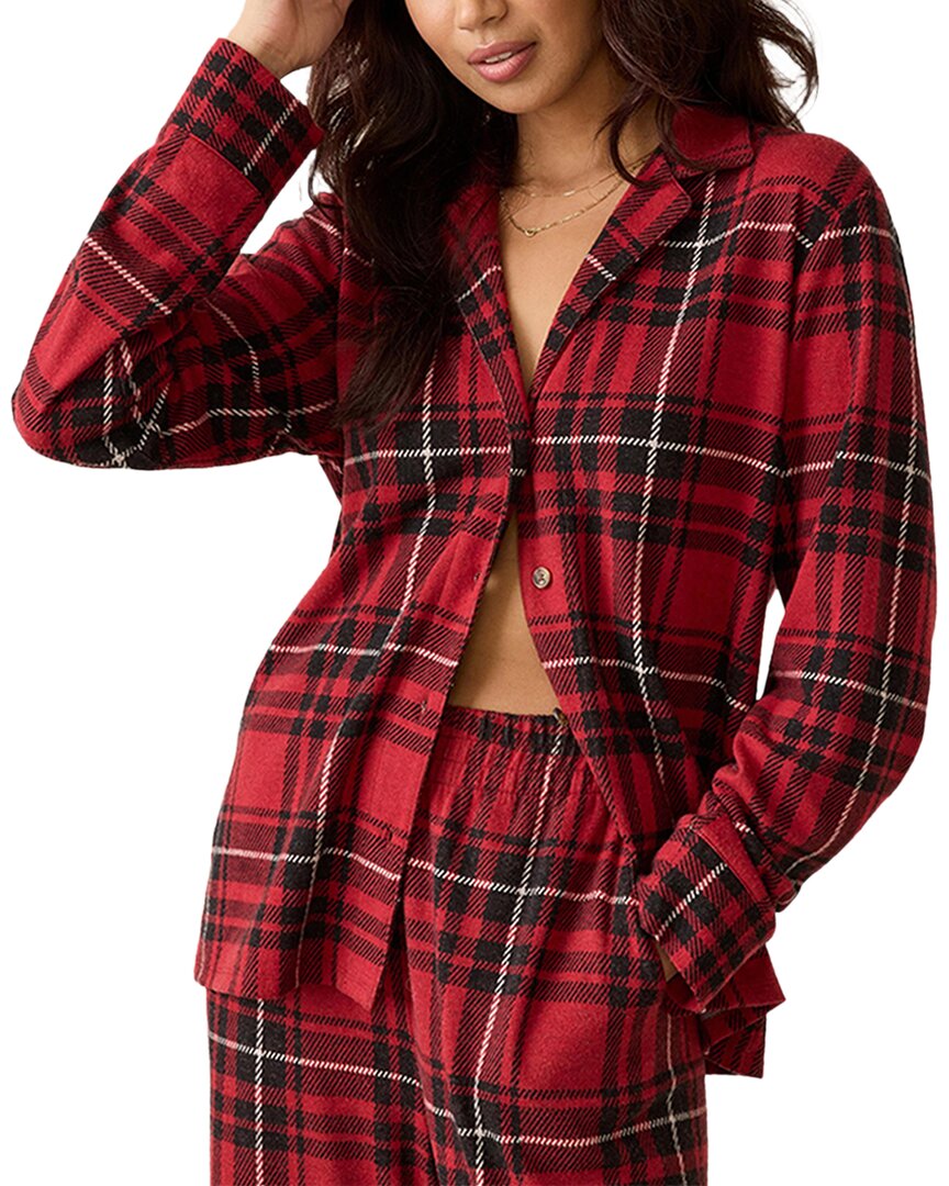 Faherty Legend Sweater Camp Shirt In Brown