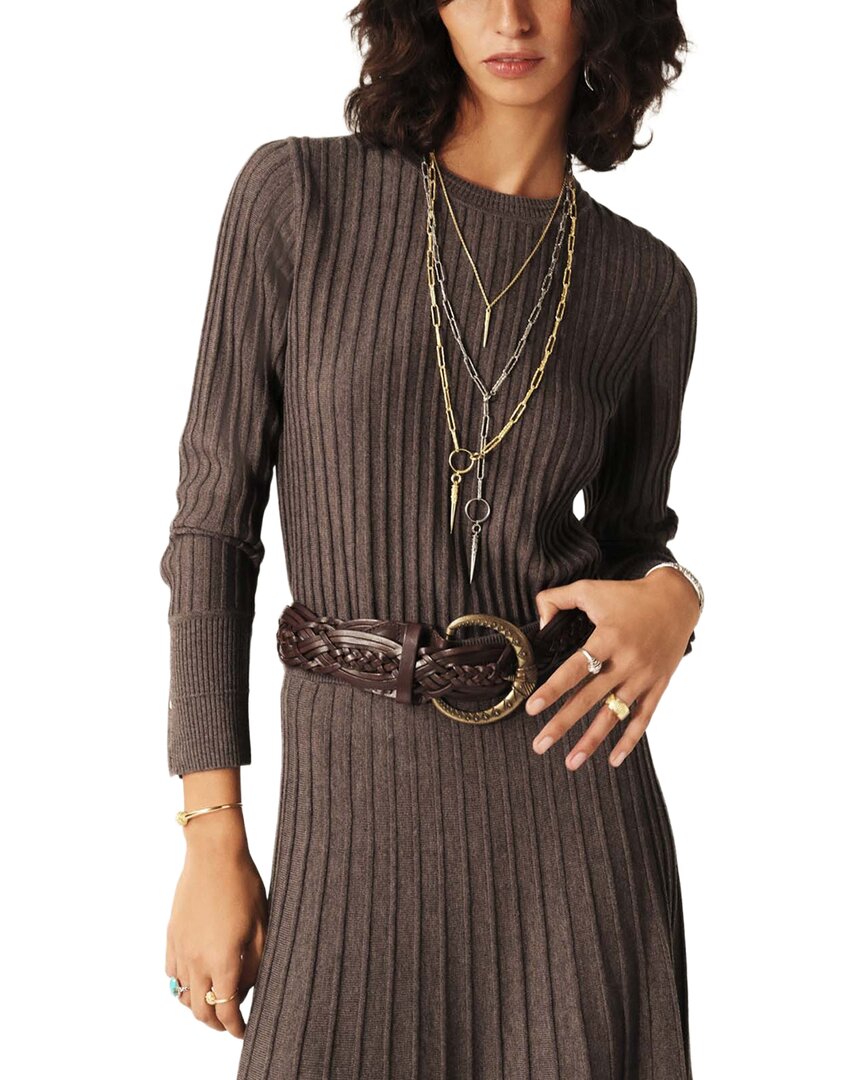 Ba&sh Jinie Wool-blend Sweater In Brown