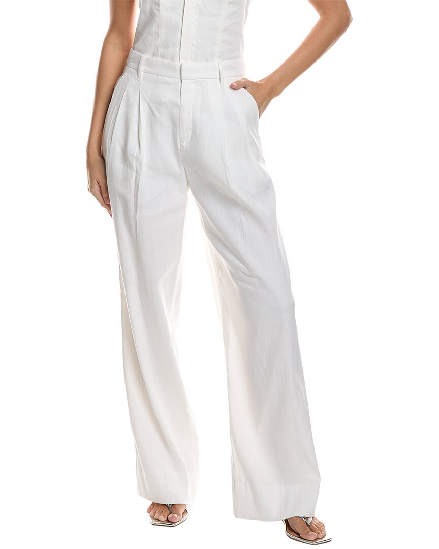 A.l.c . Charles Linen-blend Pant In White